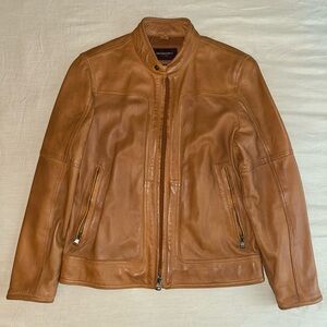 Johnston & Murphy Brown Leather Jacket
